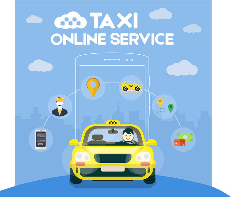 740 X 634 1 - Taxi Uber Online (740x634), Png Download