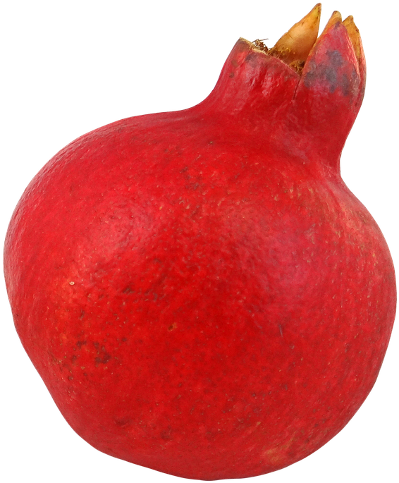 Pomegranate, Fruit, Food, Nutrition, Healthy, Vitamin - Pomegranate Symbol (627x720), Png Download