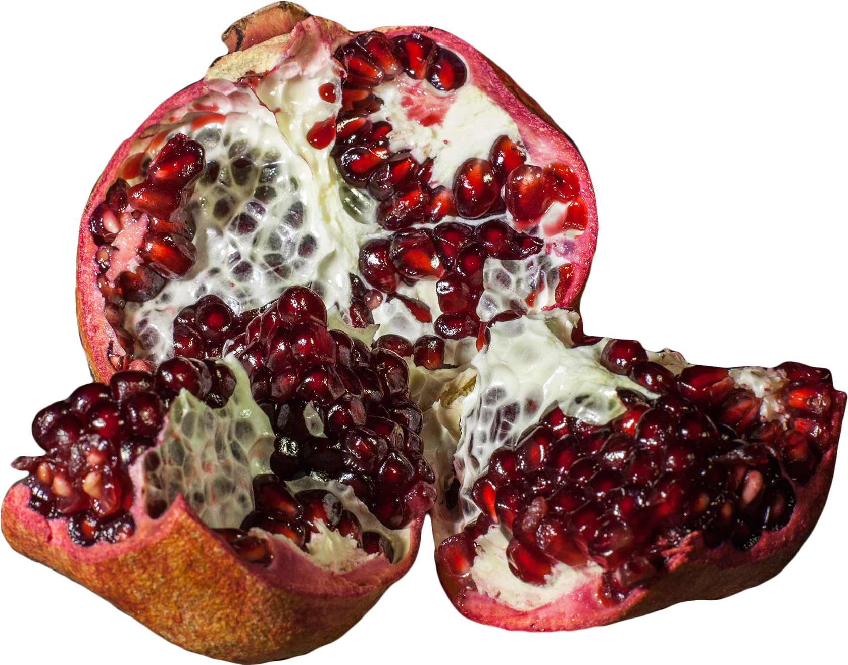 Enjoy The Gin Pure Or With A Classic Tonic On Frozen - Pomegranate (1800x1396), Png Download