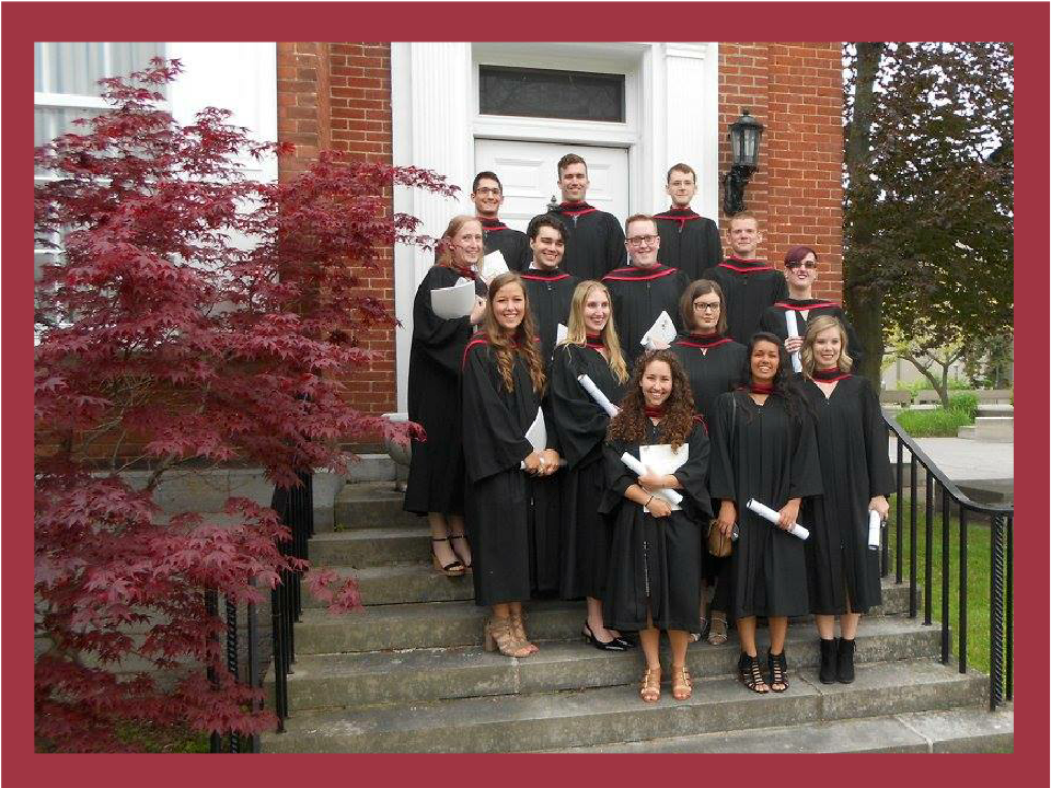 Classics Students Receive Their Respective Degrees - Academic Dress (1056x816), Png Download