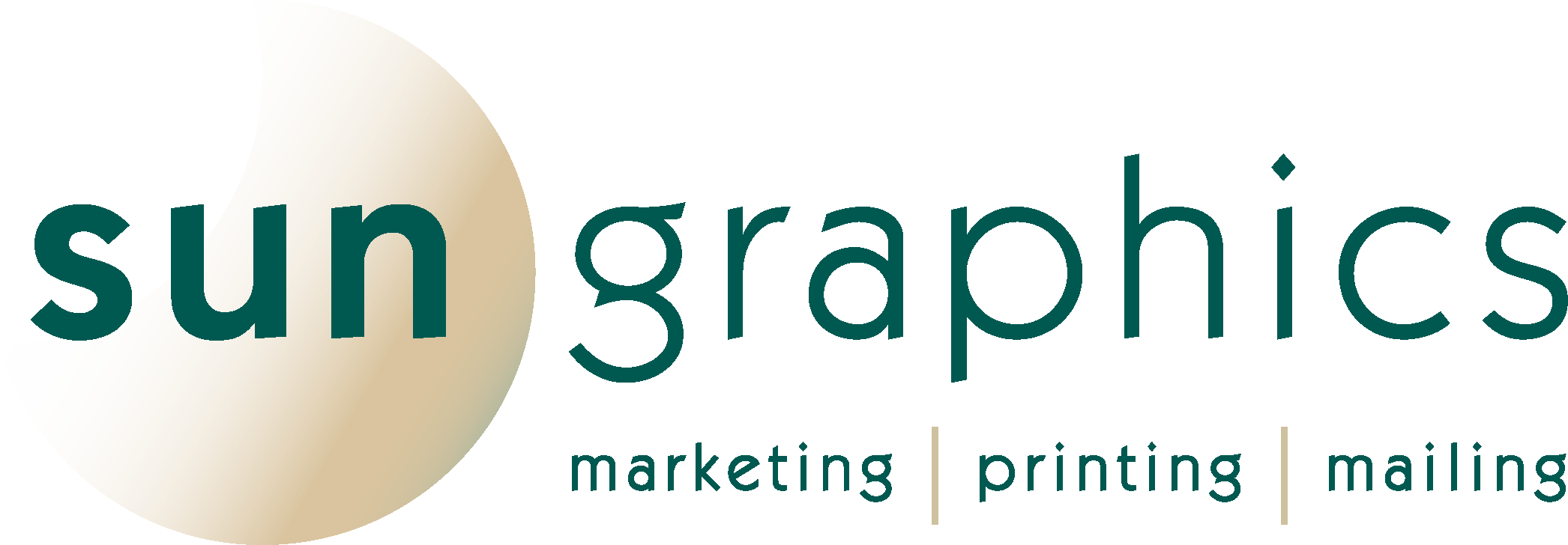 Sun Graphics Printing & Mailing - Graphic Design (2092x728), Png Download