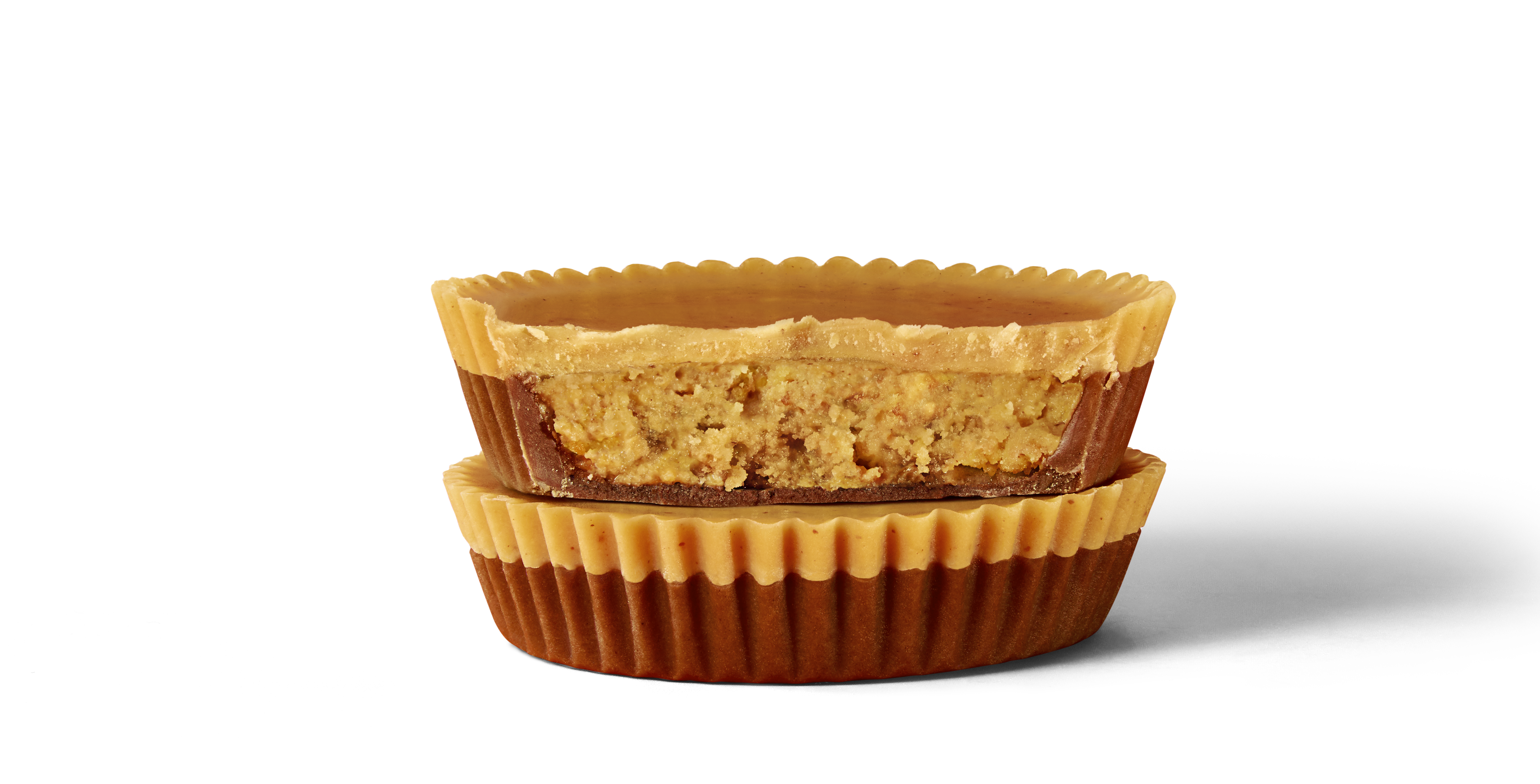 New Reese's Chocolate Lovers & Peanut Butter Lovers - Cupcake (7083x5322), Png Download