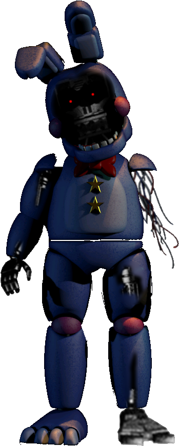 Editrockstar - Rockstar Bonnie Ucn In Office (540x900), Png Download