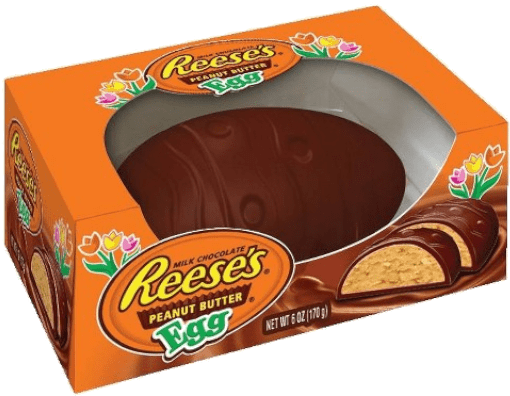 Reeses Easter Egg 6oz - Reeses Peanut Butter Egg (600x600), Png Download