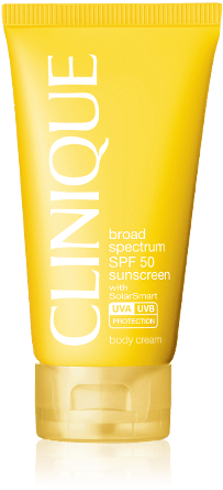 Broad Spectrum Spf 50 Sunscreen Body Cream - Clinique Sunscreen (402x464), Png Download