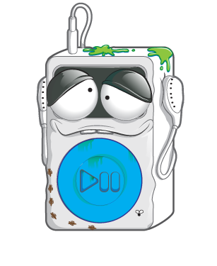 Mp Flea Player - Grossery Gang Rusty Claw Machine (412x406), Png Download