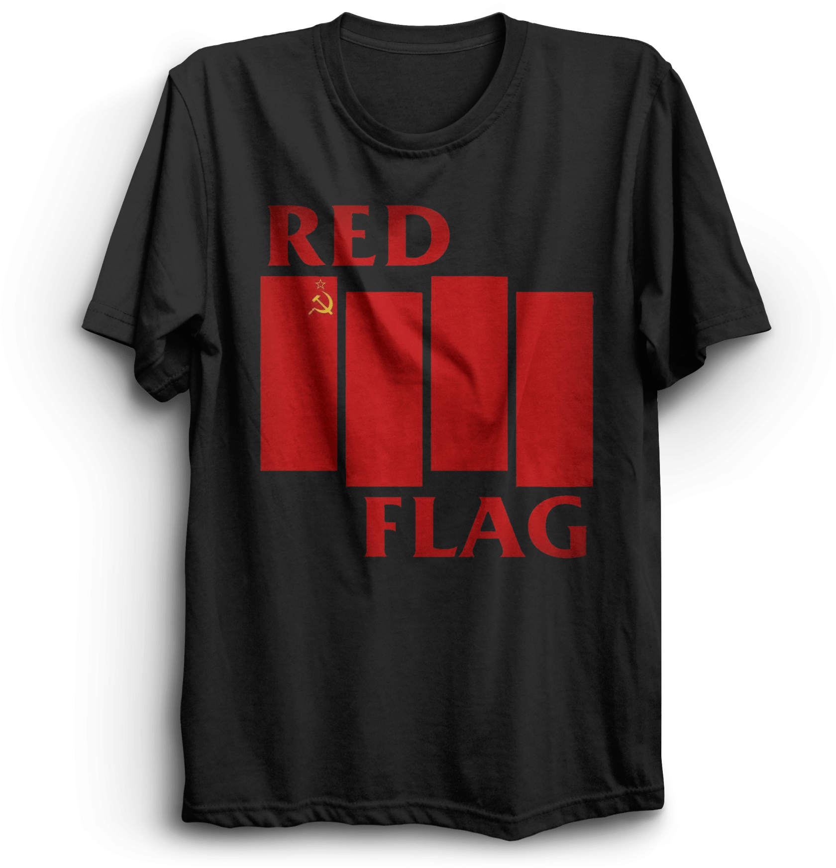 Red Flag T-shirt - The A.c.a.b. (1800x1800), Png Download