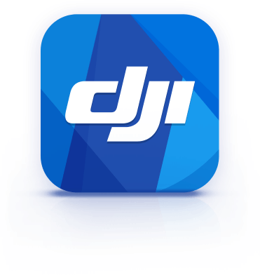 Dji Go - Dji Go 4 App Logo (371x392), Png Download