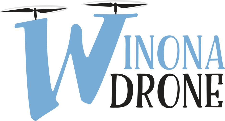 Winona Drone Logo - Helicopter Rotor (1000x505), Png Download