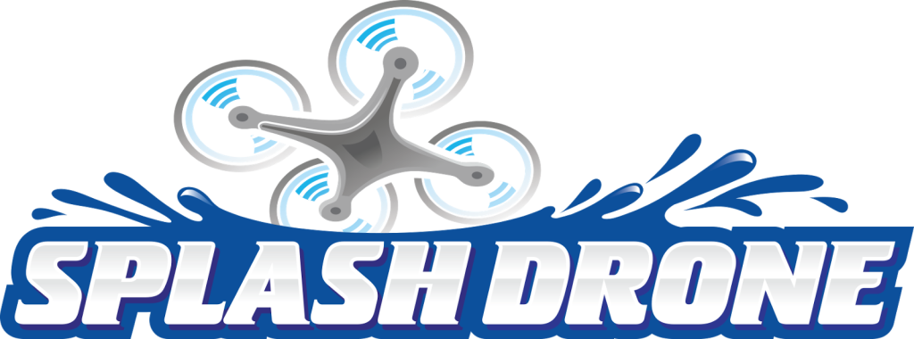 Splash Drone Logo (1024x380), Png Download