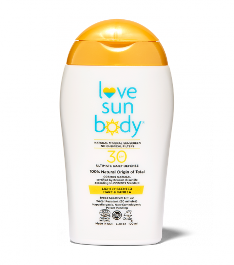 Love Sun Body 100% Natural Origin Mineral Sunscreen (460x521), Png Download