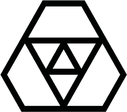 Honeycomb - Logo Geometric Polygon (523x524), Png Download