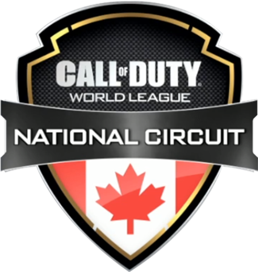 Cwl National Circuit Canada - Call Of Duty National Circuit (550x550), Png Download