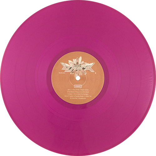Colored Vinyl Records - High Res Pink Vinyl Record (500x500), Png Download