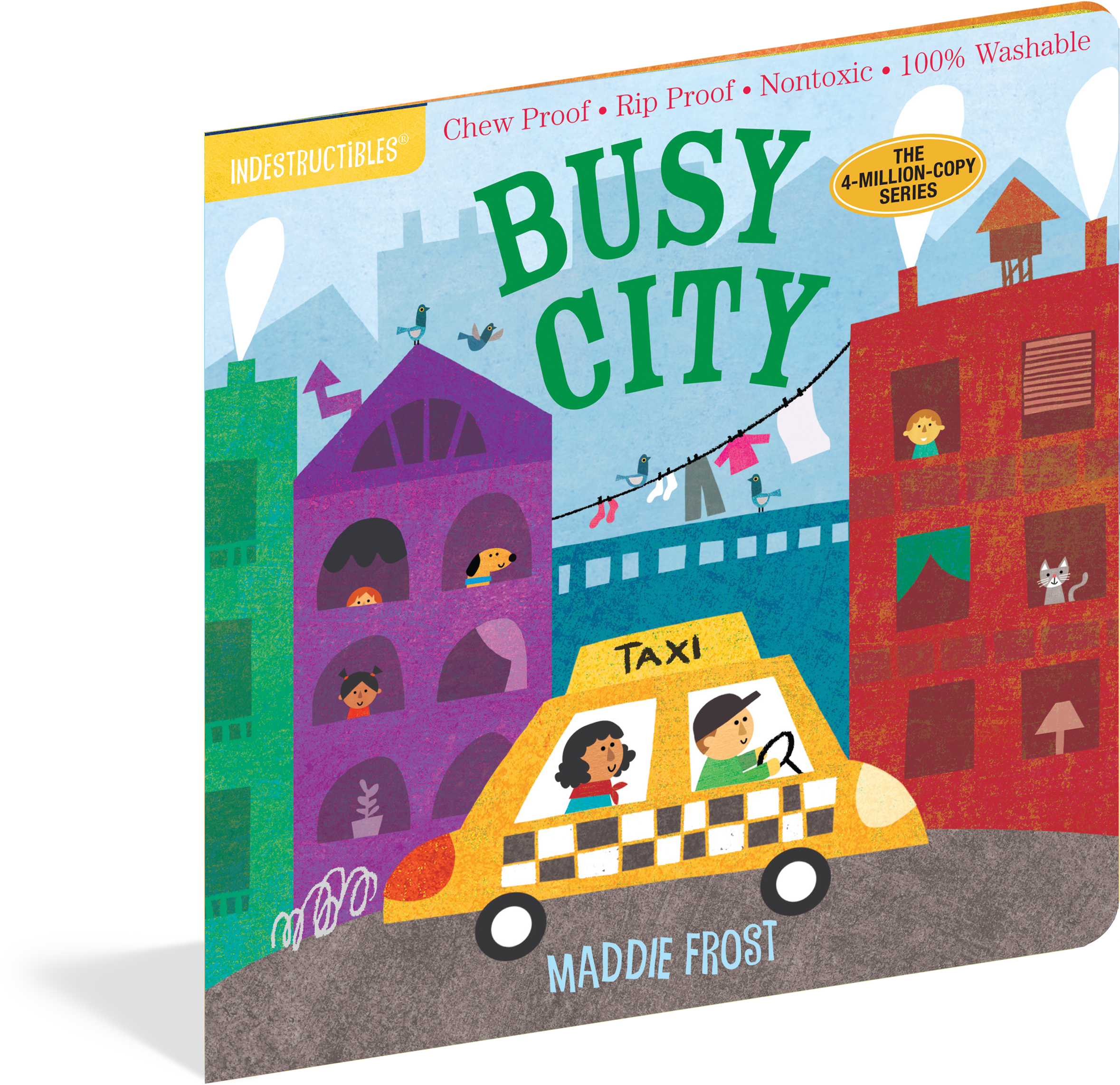 Cover - Indestructibles: Busy City (2438x2400), Png Download