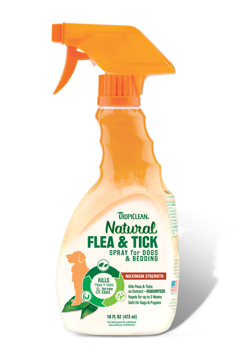 Image - Tropiclean Flea And Tick Spray (800x1168), Png Download