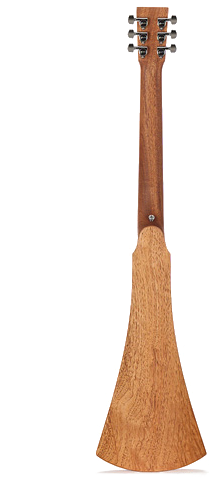 Steel String Backpacker Guitar B - Martin Steelstring: Backpacker Acoustic Guitar Left (300x500), Png Download