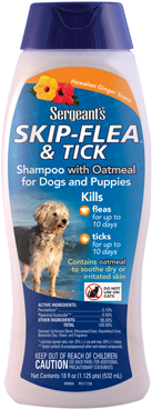 1515949487 - Png - Sergeant's Skip-flea & Tick Dog Shampoo - 18 Fl (322x376), Png Download