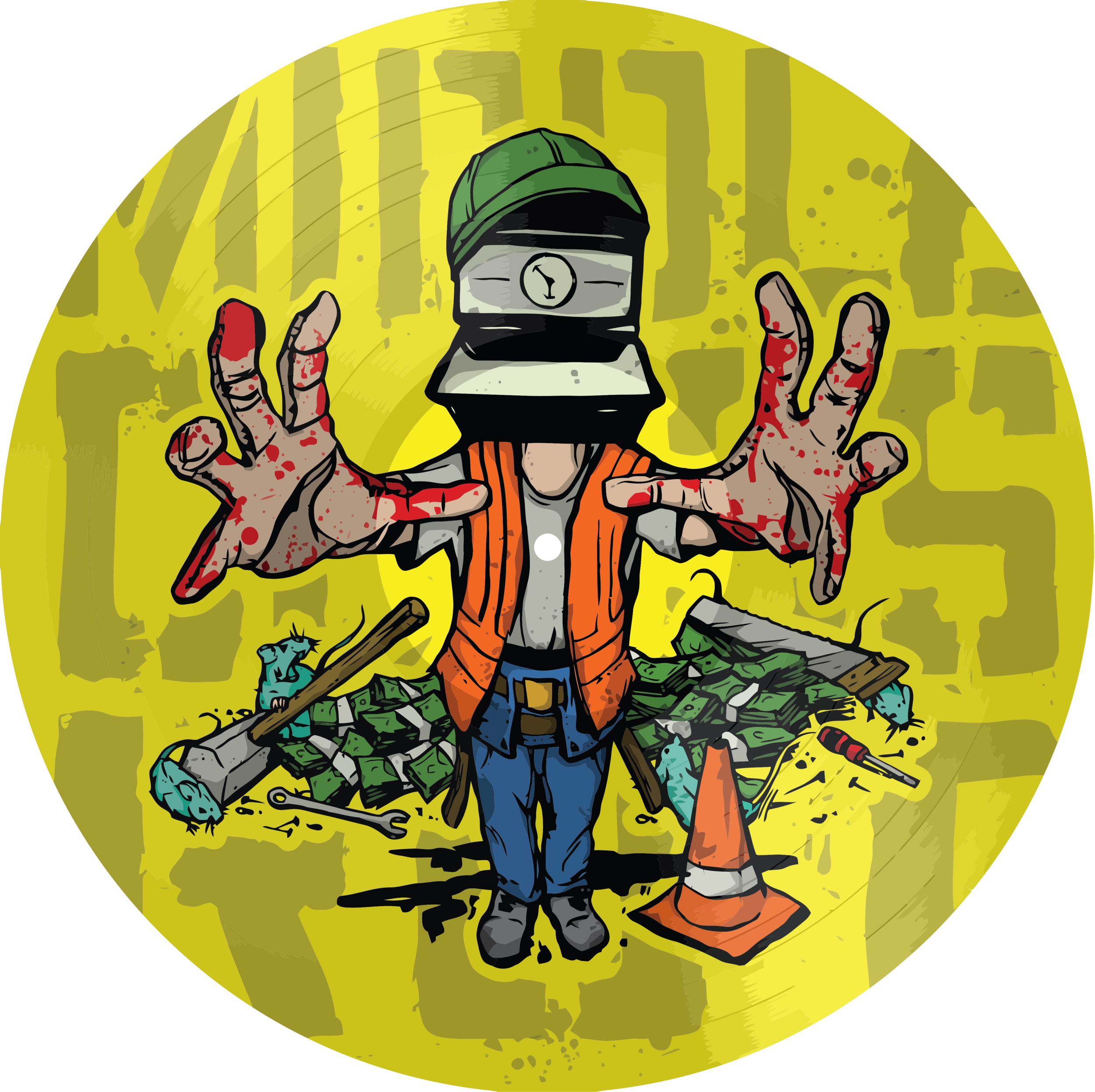 "strangler Days" Picture Disc Vinyl Record (2500x2492), Png Download