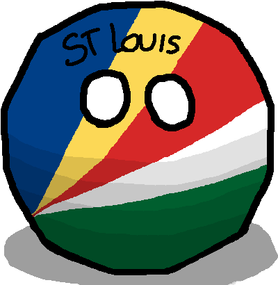 Saint Louisball - Flag Of Germany Wituland Countryball (500x500), Png Download