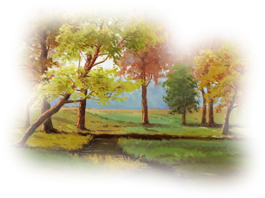 Discover Ideas About Tree Line - Painting (600x485), Png Download