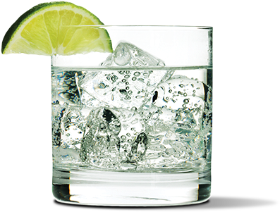Uv Silver Sparkling Water - Gin And Tonic (443x331), Png Download