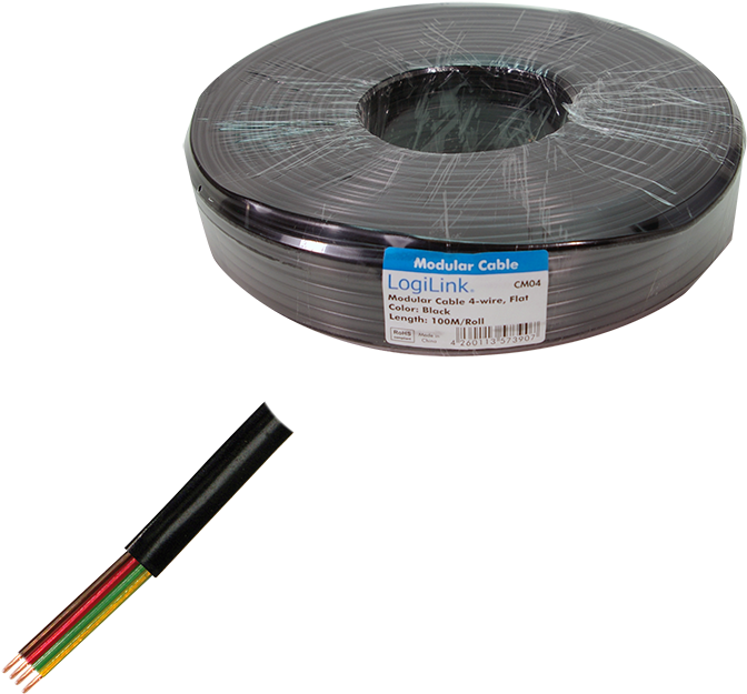 Image (png) - Kabel Telefoniczny Czterożyłowy, 100m (800x800), Png Download