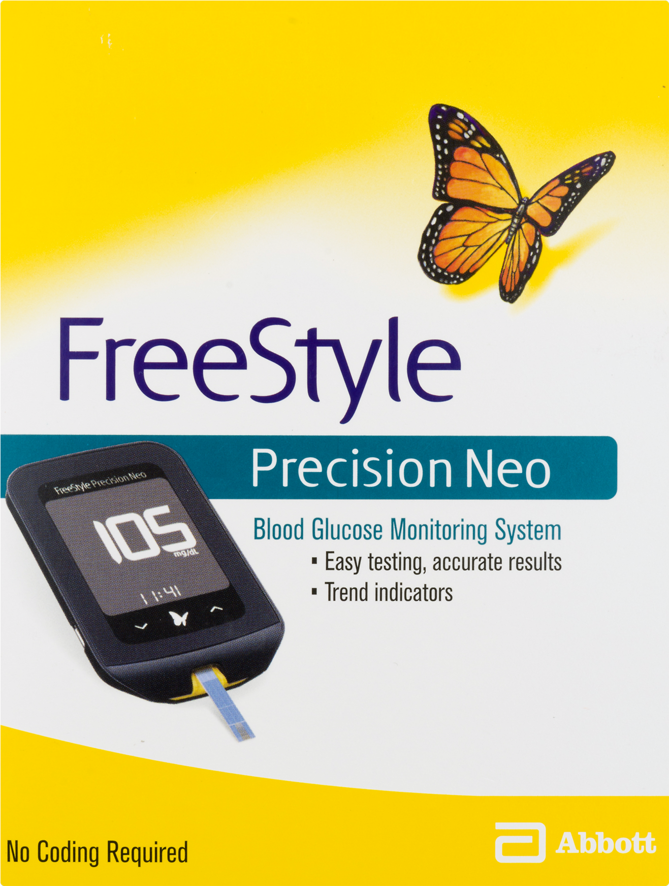 Freestyle Freedom Lite Blood Glucose Meter System (1800x1800), Png Download