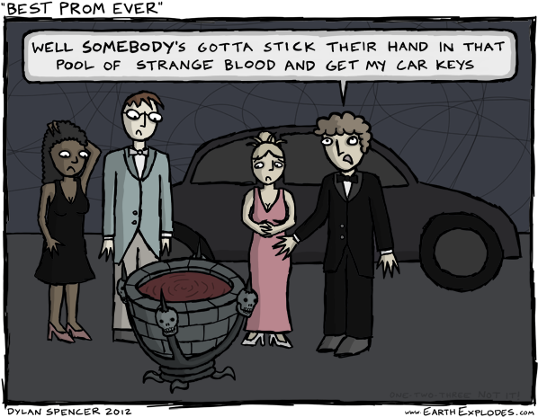 And Then The Earth Explodes - Cartoon (800x475), Png Download