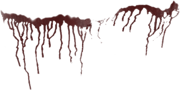 Blood Splatter Png By Da Joint Stock On Clipart Library - Png Blood (573x288), Png Download