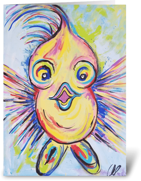 Lots Of Smiles And Fun Greeting Card - Painting (700x792), Png Download