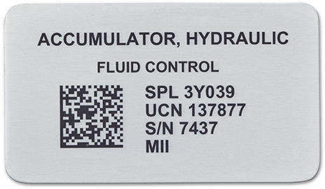 Uid Labels - Compliancesigns Vinyl Fuel Label 5 X 3 (500x500), Png Download