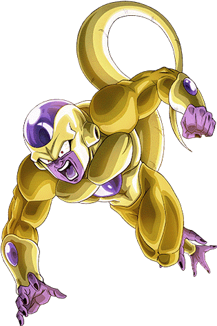 Golden Frieza Dokkan1 - Golden Freezer (426x568), Png Download