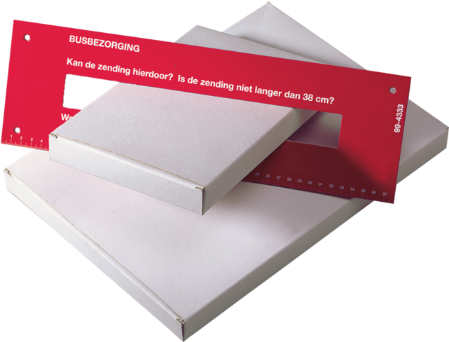 Sendproof® Fits Through Letterbox - Kartonnen Doos Wit A4 (640x640), Png Download