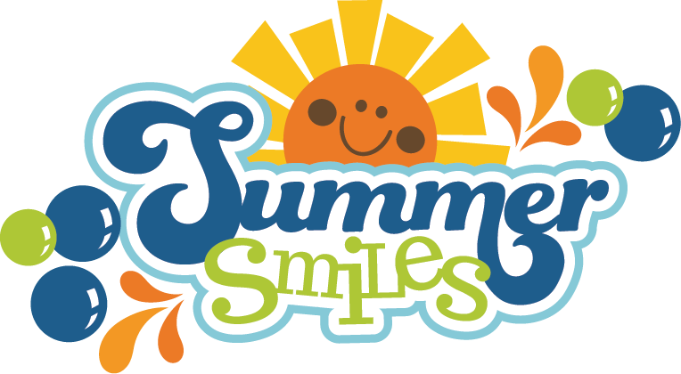 Summer Smiles Svg Scrapbook Title Summer Svg Files - Summer Scrapbook Titles (764x420), Png Download