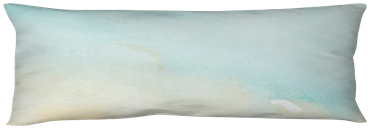 Color Strokes Watercolor Painting Art Body Pillow • - Cushion (400x400), Png Download