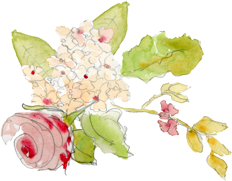 Png De Ornamento Transparente E De Cor Vermelha - Watercolor Painting (1024x1024), Png Download