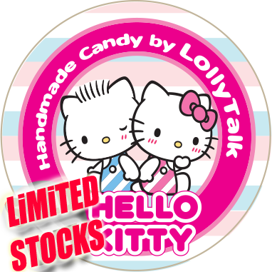 Hello Kitty Handmade Candy By Lollytalk Hello Kitty - Hello Kitty (382x381), Png Download