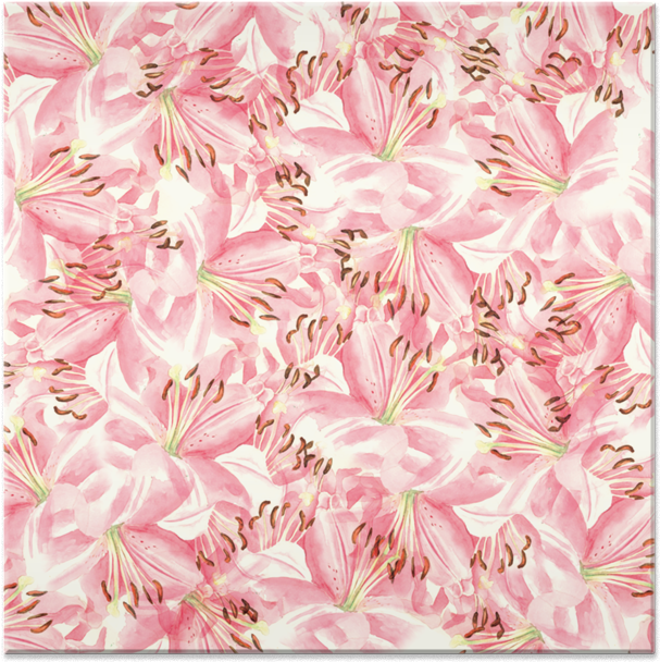 Azulejo Floral Delicado De Kim Kurosawana - Flower (800x800), Png Download