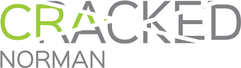 Cracked Norman Cracked Norman - Cracked Logo (924x308), Png Download
