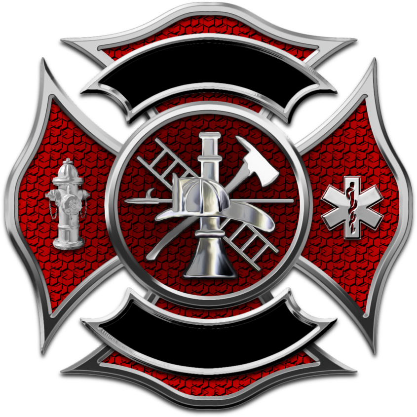 Polished Chrome Maltese Cross W Cracked Back By Jdmann - Vintage Brookings Quartz Pocket Watch Pendant Retro (894x894), Png Download