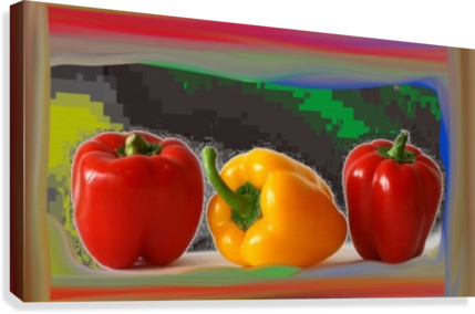 Mypepper Art - Mixed Rainbow Multi Color Variety Of Bell Pepper Seeds (429x284), Png Download