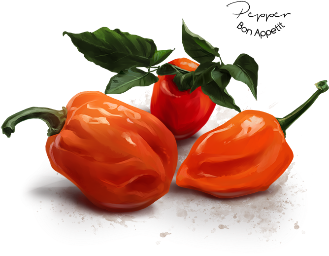 Фотография - Habanero Chili (700x551), Png Download