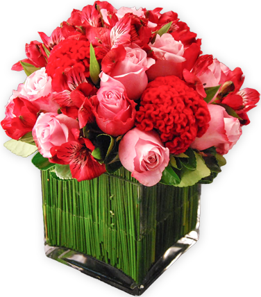 Catálogo De Arranjos De Flores - Arranjos Florais Png (376x428), Png Download