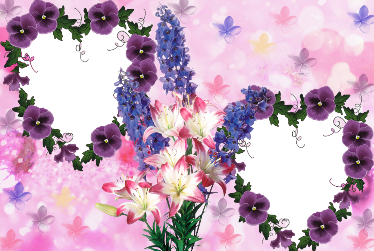 Molduras Floral - Greeting Card (1296x870), Png Download