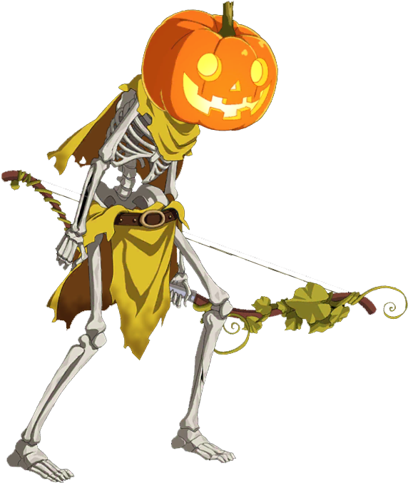 Pumpkin Skeleton - Fate/grand Order (618x720), Png Download