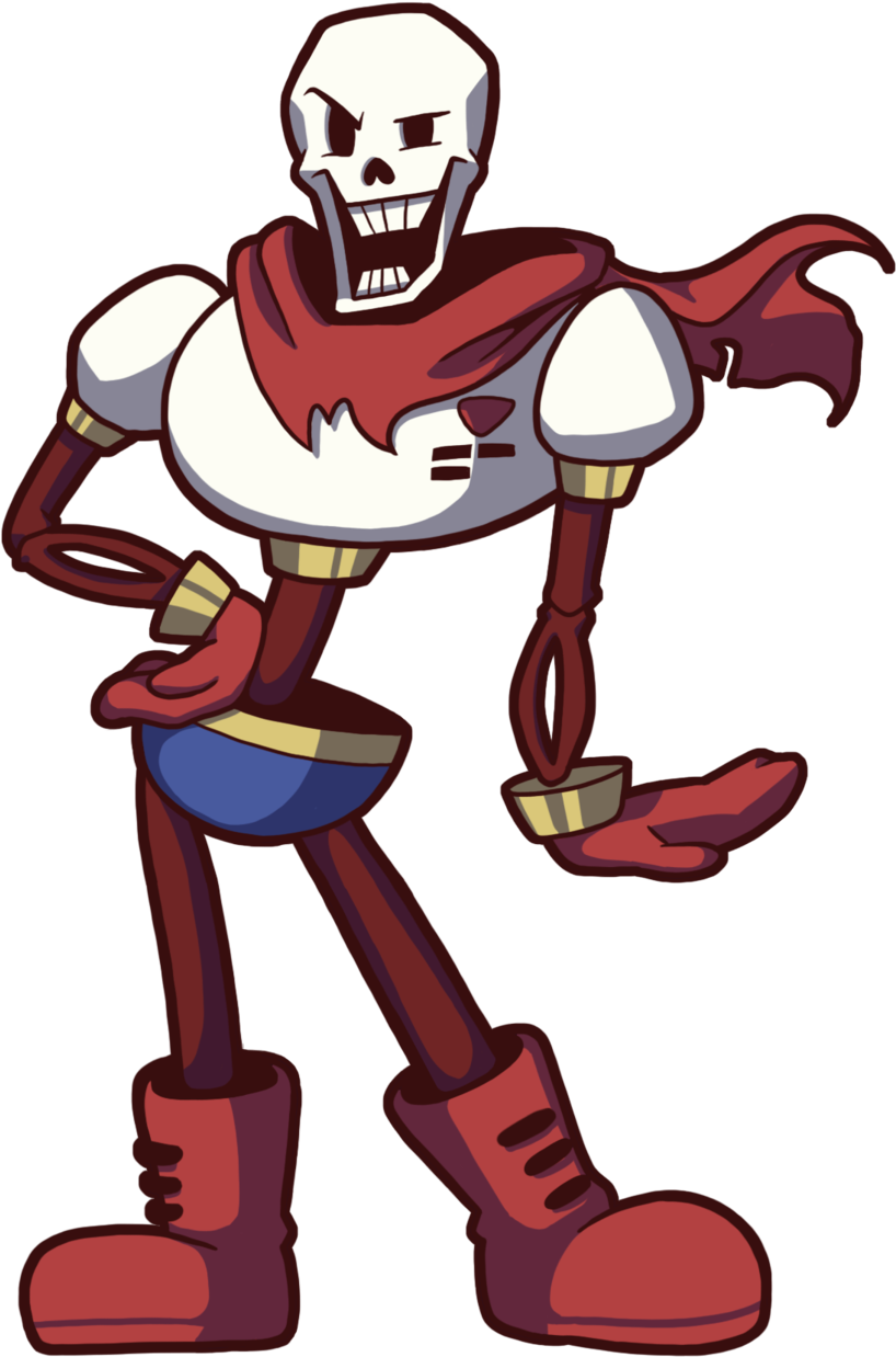 Papyrus The Sassy Skeleton By Lazydayzgamez-d9etbi5 - Papyrus The Skeleton (900x1297), Png Download