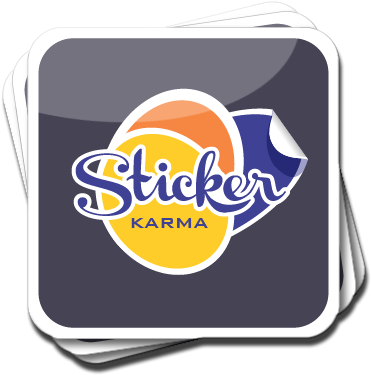 Rounded Corner Stickers (600x400), Png Download