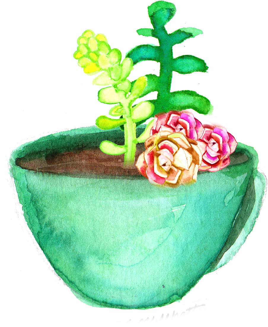 Welcome To My Portfolio - Flowerpot (1219x1266), Png Download