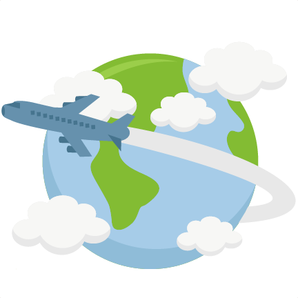 Download Airplane Flying Around World Svg Cutting File Airplane Going Around The World Png Image With No Background Pngkey Com